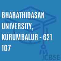 Bharathidasan University, Kurumbalur - 621 107 Logo