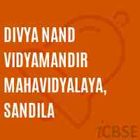 Divya Nand Vidyamandir Mahavidyalaya, Sandila College Logo