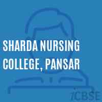 Sharda Nursing College, Pansar Logo