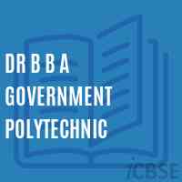 Dr B B A Government Polytechnic College Logo