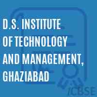 D.S. Institute of Technology and Management, Ghaziabad Logo