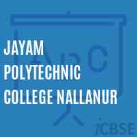 Jayam Polytechnic College Nallanur Logo