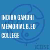 Indira Gandhi Memorial B.Ed College Logo