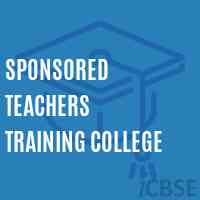 Sponsored Teachers Training college Logo