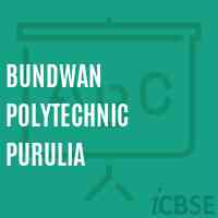 Bundwan Polytechnic Purulia College Logo
