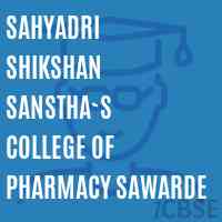 Sahyadri Shikshan Sanstha`s College of Pharmacy Sawarde Logo