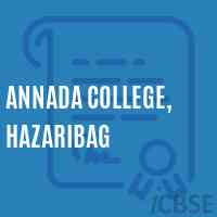 Annada College, Hazaribag Logo