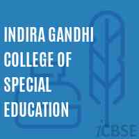 Indira Gandhi College of Special Education Logo
