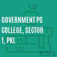Government PG College, Sector 1, PKL Logo