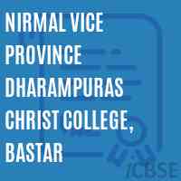 NIRMAL VICE PROVINCE DHARAMPURAs CHRIST COLLEGE, BASTAR Logo