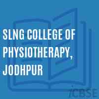 Slng College of Physiotherapy, Jodhpur Logo