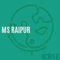 Ms Raipur Middle School Logo