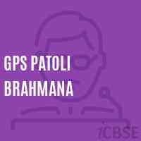 Gps Patoli Brahmana Primary School Logo