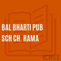 Bal Bharti Pub Sch Ch. Rama Senior Secondary School Logo