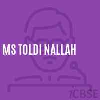 Ms Toldi Nallah Middle School Logo