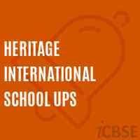 Heritage International School Ups Logo
