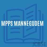 Mpps Mannegudem Primary School Logo