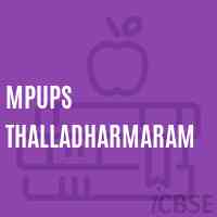 Mpups Thalladharmaram Middle School Logo