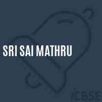 Sri Sai Mathru Primary School Logo