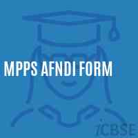 Mpps Afndi Form Primary School Logo