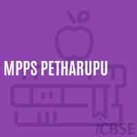 Mpps Petharupu Primary School Logo