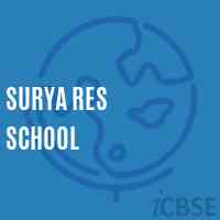 Surya Res School Logo