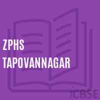 Zphs Tapovannagar Secondary School Logo