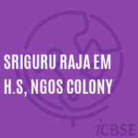 Sriguru Raja Em H.S, Ngos Colony Secondary School Logo