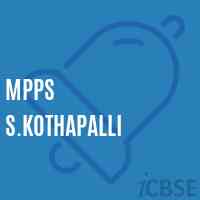 Mpps S.Kothapalli Primary School Logo
