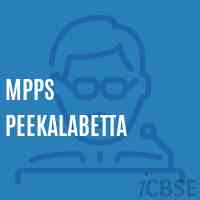 Mpps Peekalabetta Primary School Logo