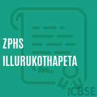 Zphs Illurukothapeta Secondary School Logo