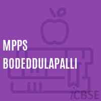 Mpps Bodeddulapalli Primary School Logo
