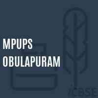 Mpups Obulapuram Middle School Logo