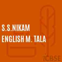 S.S.Nikam English M. Tala School Logo