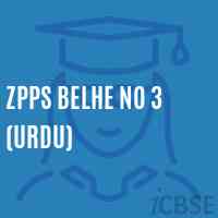 Zpps Belhe No 3 (Urdu) School Logo