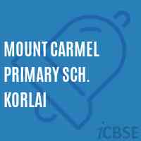 Mount Carmel Primary Sch. Korlai Primary School Logo