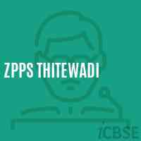 Zpps Thitewadi Primary School Logo