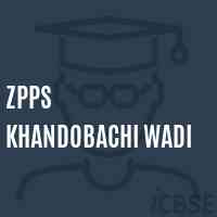 Zpps Khandobachi Wadi Primary School Logo