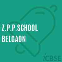 Z.P.P.School Belgaon Logo