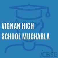 Vignan High School Mucharla Logo