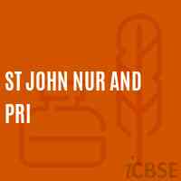 St John Nur and Pri Primary School Logo