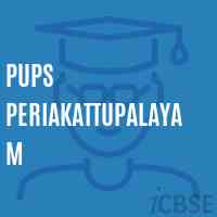 Pups Periakattupalayam Primary School Logo