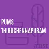 Pums Thiruchennapuram Middle School Logo