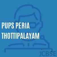 Pups Peria Thottipalayam Primary School Logo
