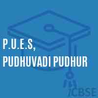 P.U.E.S, Pudhuvadi Pudhur Primary School Logo