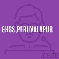 Ghss,Peruvalapur High School Logo