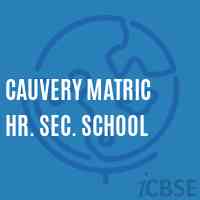 Cauvery Matric Hr. Sec. School Logo