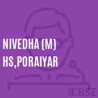 Nivedha (M) Hs,Poraiyar Senior Secondary School Logo