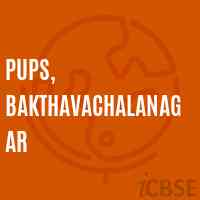 Pups, Bakthavachalanagar Primary School Logo