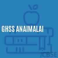 Ghss Anaimalai High School Logo